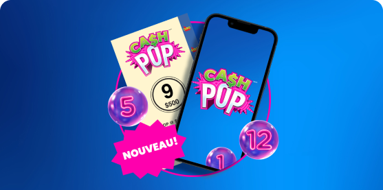 NOUVEAU! CASH POP.
