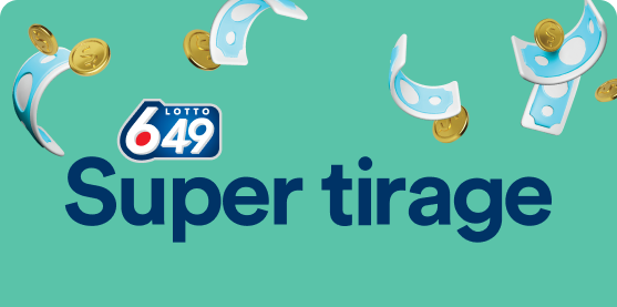 LOTTO 6/49. SUPER TIRAGE.