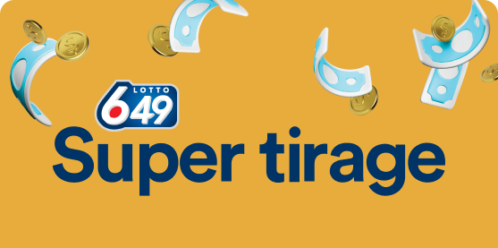 Lotto 649 Super tirage.
